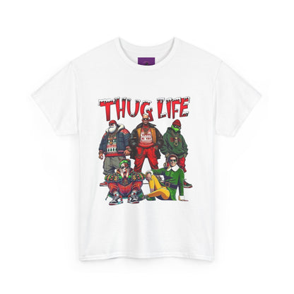 Thug life christmas Unisex Heavy Cotton Tee