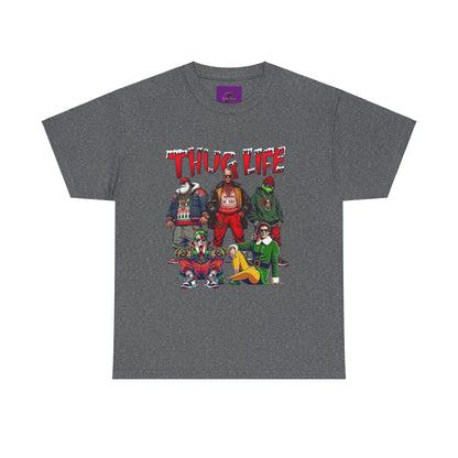 Thug life christmas Unisex Heavy Cotton Tee