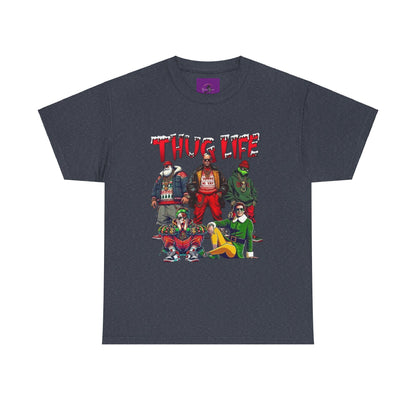 Thug life christmas Unisex Heavy Cotton Tee