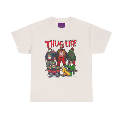 Thug life christmas Unisex Heavy Cotton Tee