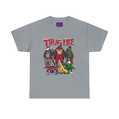 Thug life christmas Unisex Heavy Cotton Tee