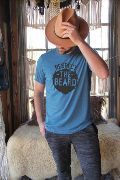 Respect the Beard Mens Tee