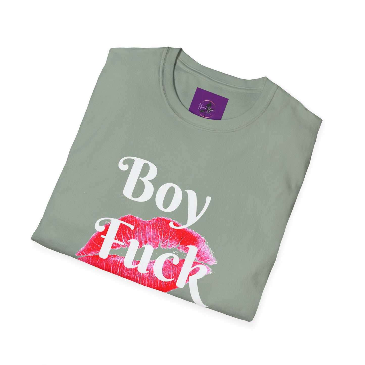 Boy Fuck you and Fuck her too Unisex Softstyle T-Shirt