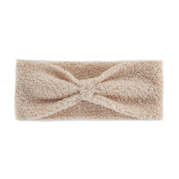 TEDDY BEAR KNIT HEADBAND Bella Chic