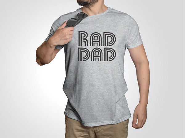 RAD DAD Softstyle Tee Ocean and 7th