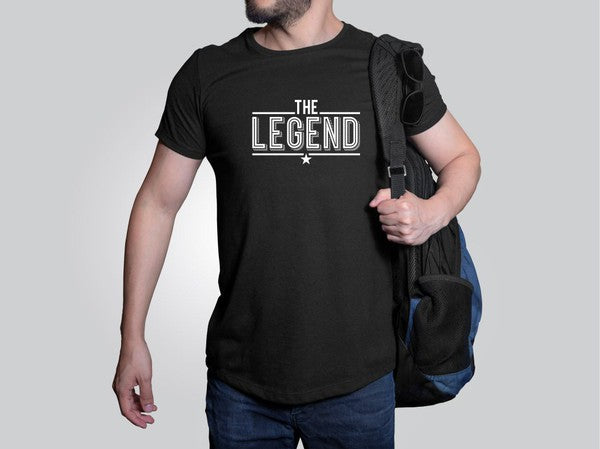 The Legend Dad Softstyle Tee Ocean and 7th