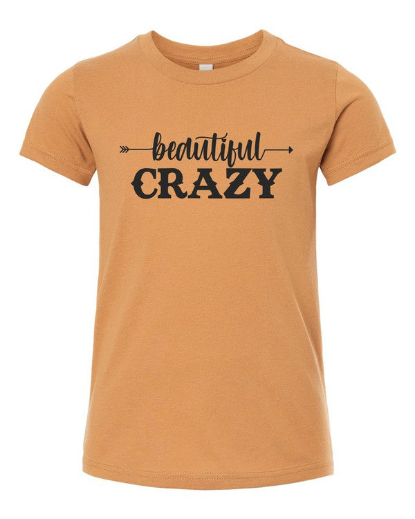 Youth Beautiful Crazy Crewneck Tee Ocean and 7th