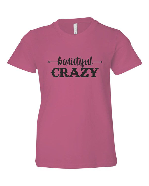 Youth Beautiful Crazy Crewneck Tee Ocean and 7th