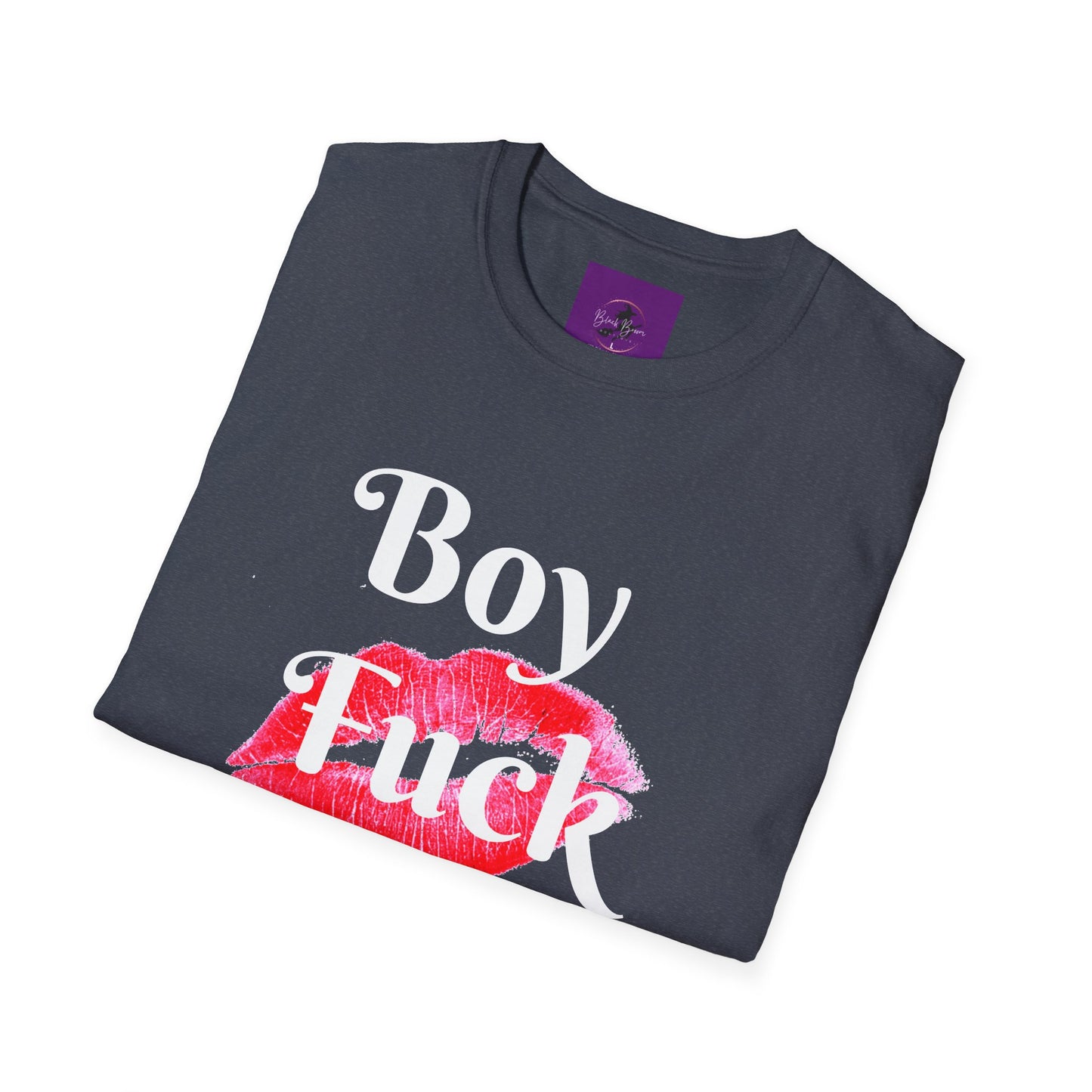 Boy Fuck you and Fuck her too Unisex Softstyle T-Shirt