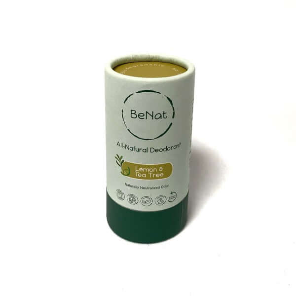 All Natural, Plastic-Free Deodorants. 3oz. BeNat