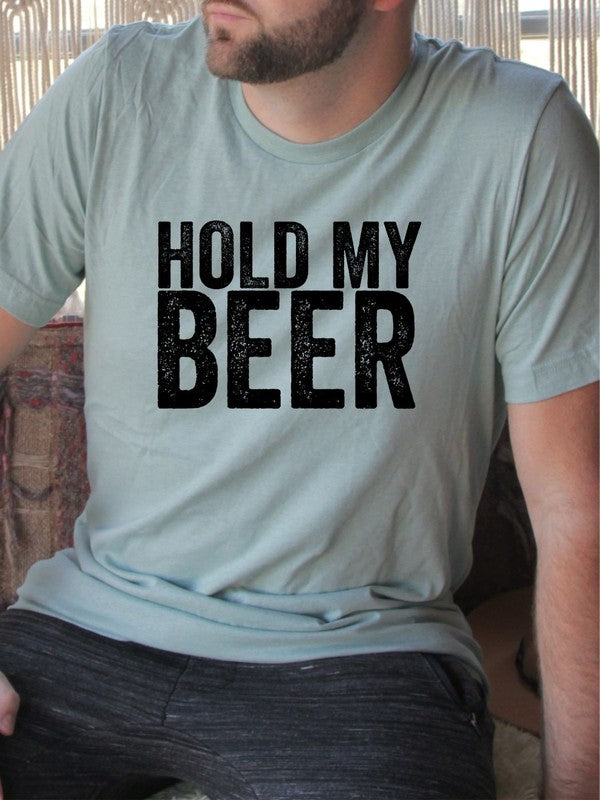 Hold My Beer Neck Softstyle Tee