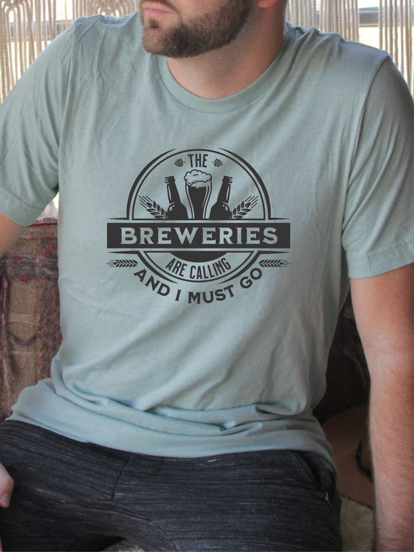 The Breweries are Calling Crew Neck Softstyle Tee