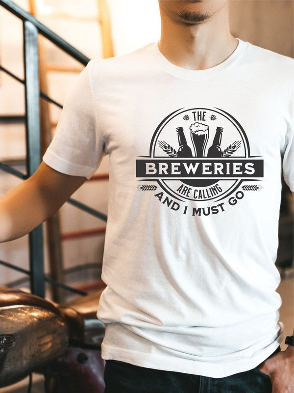 The Breweries are Calling Crew Neck Softstyle Tee