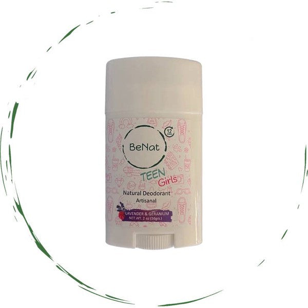 All-natural Deodorants for Kids & Teens BeNat