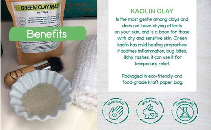 Green Clay Mask BeNat