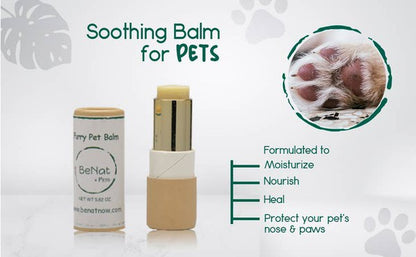 BeNat Pets. Furry Pet Balm. 0.9 oz. BeNat