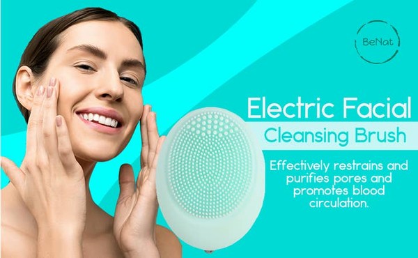 Electric Facial Cleansing Brush BeNat