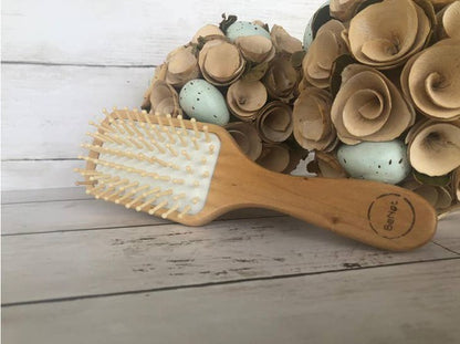 Natural Wooden Detangling Hair Brush BeNat