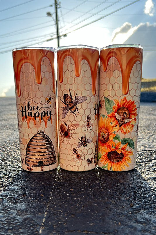 Bee Happy Tumbler Southern Chic Wholesale