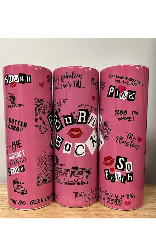 Burn Book Tumbler Southern Chic Wholesale