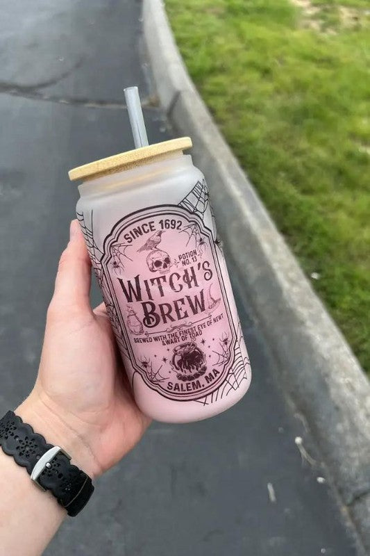 Witches Brew Glass Can Southern Chic Wholesale