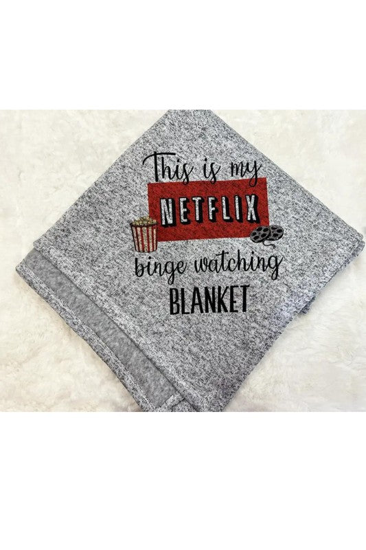 This is my binge watching blanket Southern Chic Wholesale