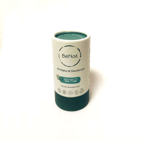 All Natural, Plastic-Free Deodorants. 3oz. BeNat