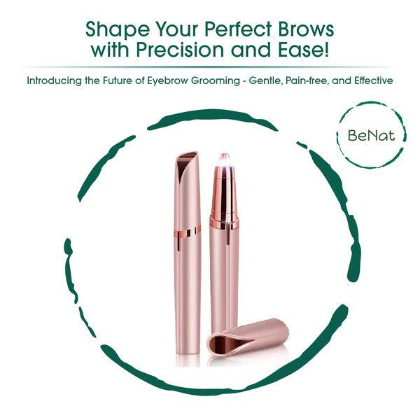 Rechargeable Eyebrow Hair Remover BeNat