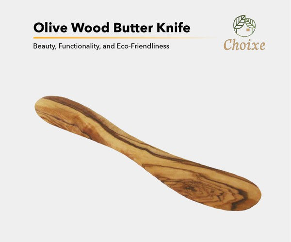 Mediterranean Olive Wood Butter Knife Choixe