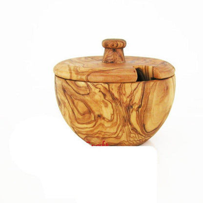 Mediterranean Olive Wood Canister Choixe