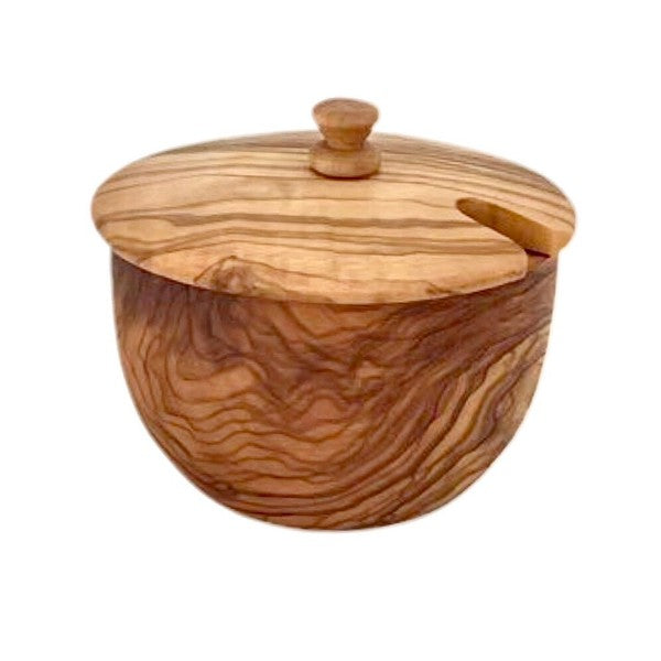 Mediterranean Olive Wood Canister Choixe