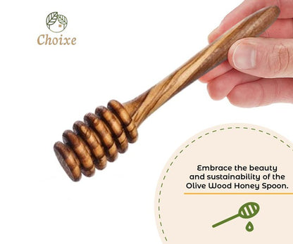 Olive Wood Honey Spoon Choixe