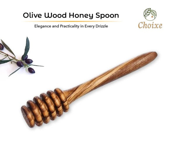 Olive Wood Honey Spoon Choixe