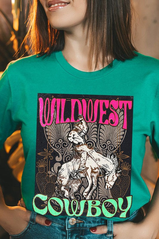 Wild West Cowboy Graphic Tee