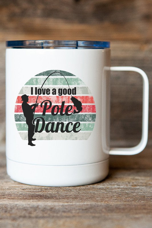 Love a Good Pole Dance Fish Travel Cup