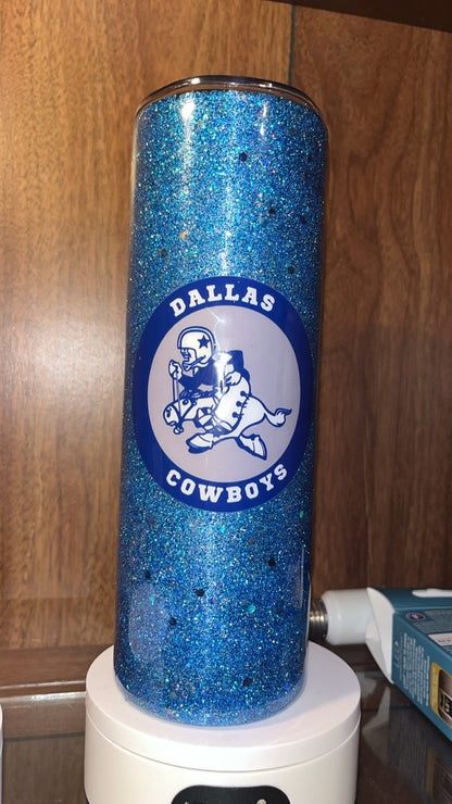 Cowboys , -  30oz skinny Tumbler