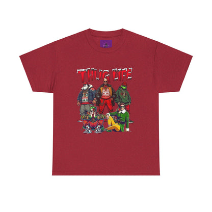 Thug life christmas Unisex Heavy Cotton Tee