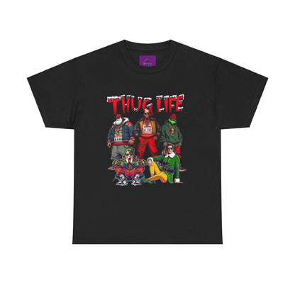 Thug life christmas Unisex Heavy Cotton Tee