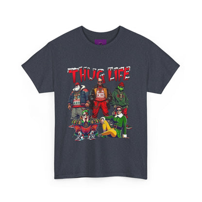 Thug life christmas Unisex Heavy Cotton Tee