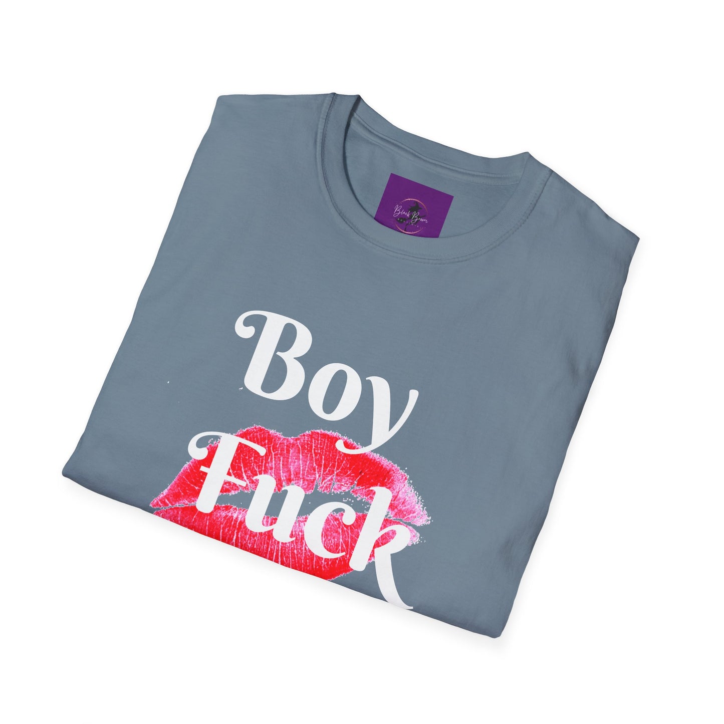 Boy Fuck you and Fuck her too Unisex Softstyle T-Shirt