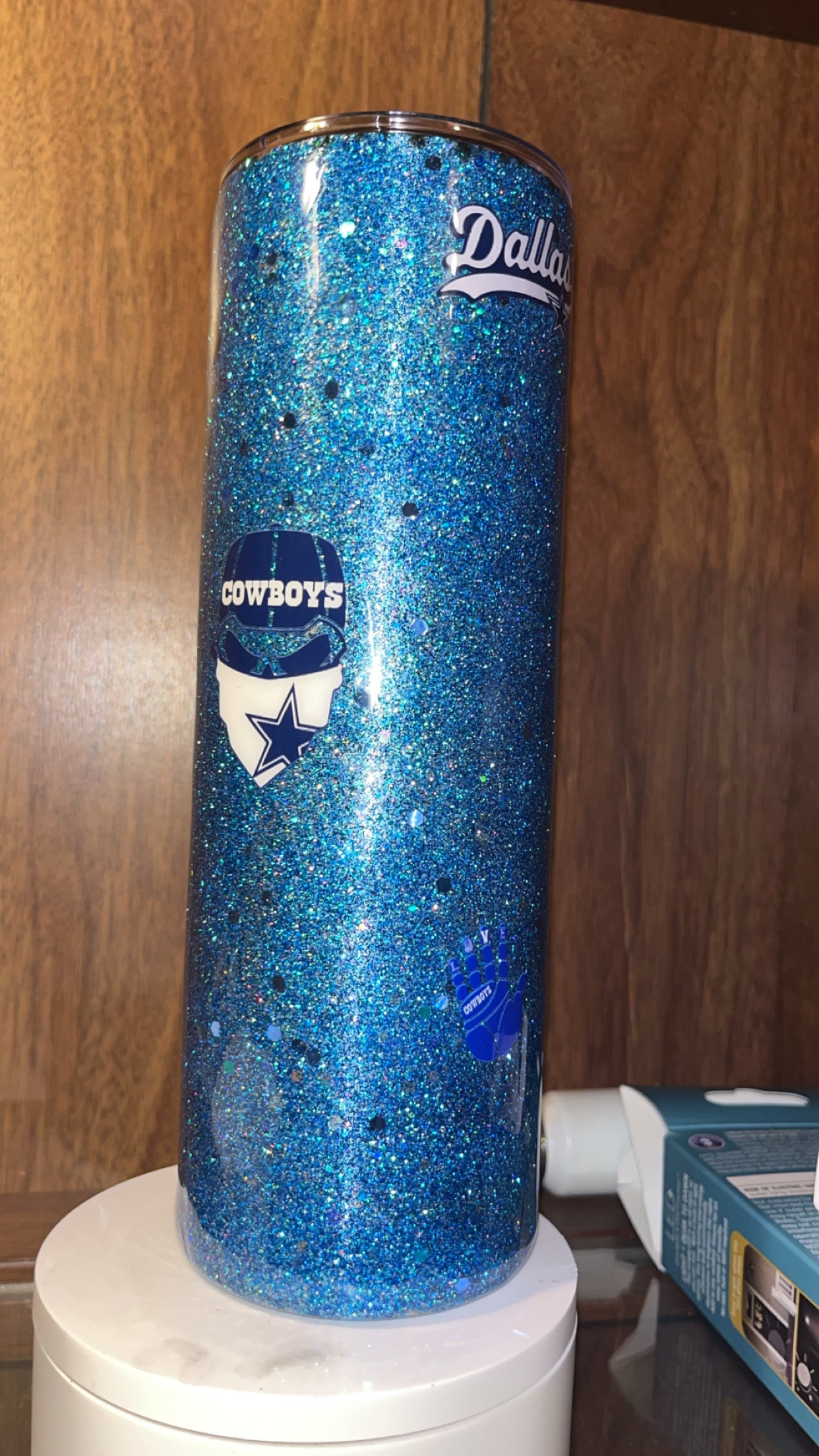 Cowboys , -  30oz skinny Tumbler