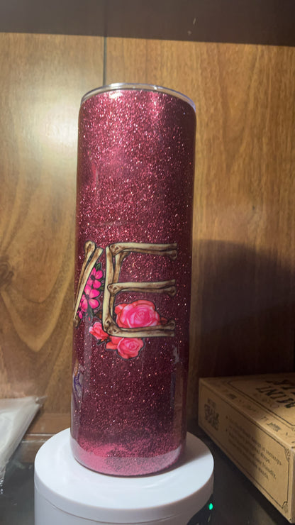 Love , -  30oz skinny Tumbler