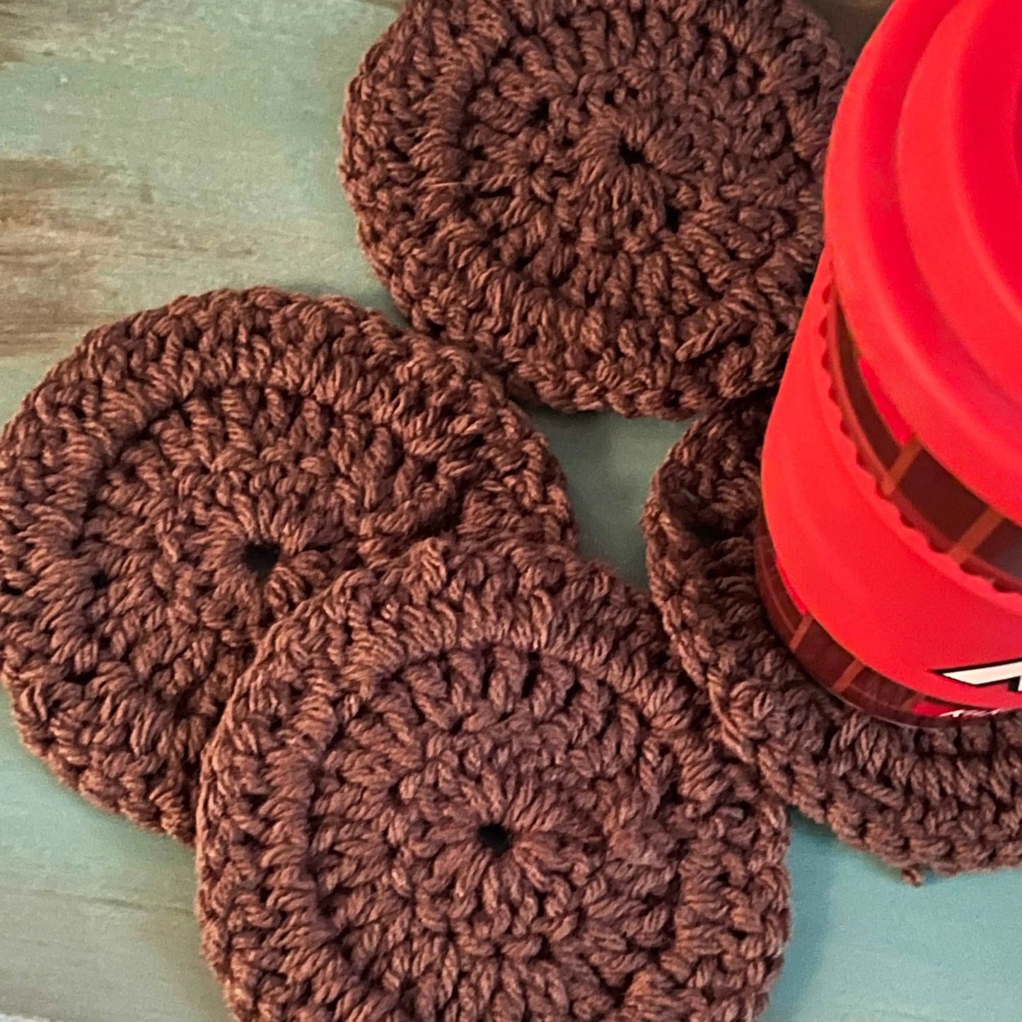 Crochet cup coaster CollectionIntroducing our exquisite Crochet Cup Coaster Collection! Elevate your home decor with these stunning handmade round coasters that will add a touch of elegance and uCrochetedBLACK BROOM BOUTIQUEBLACK BROOM BOUTIQUE