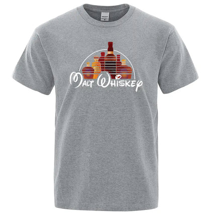 Malt Whiskey Printed T-Shirt