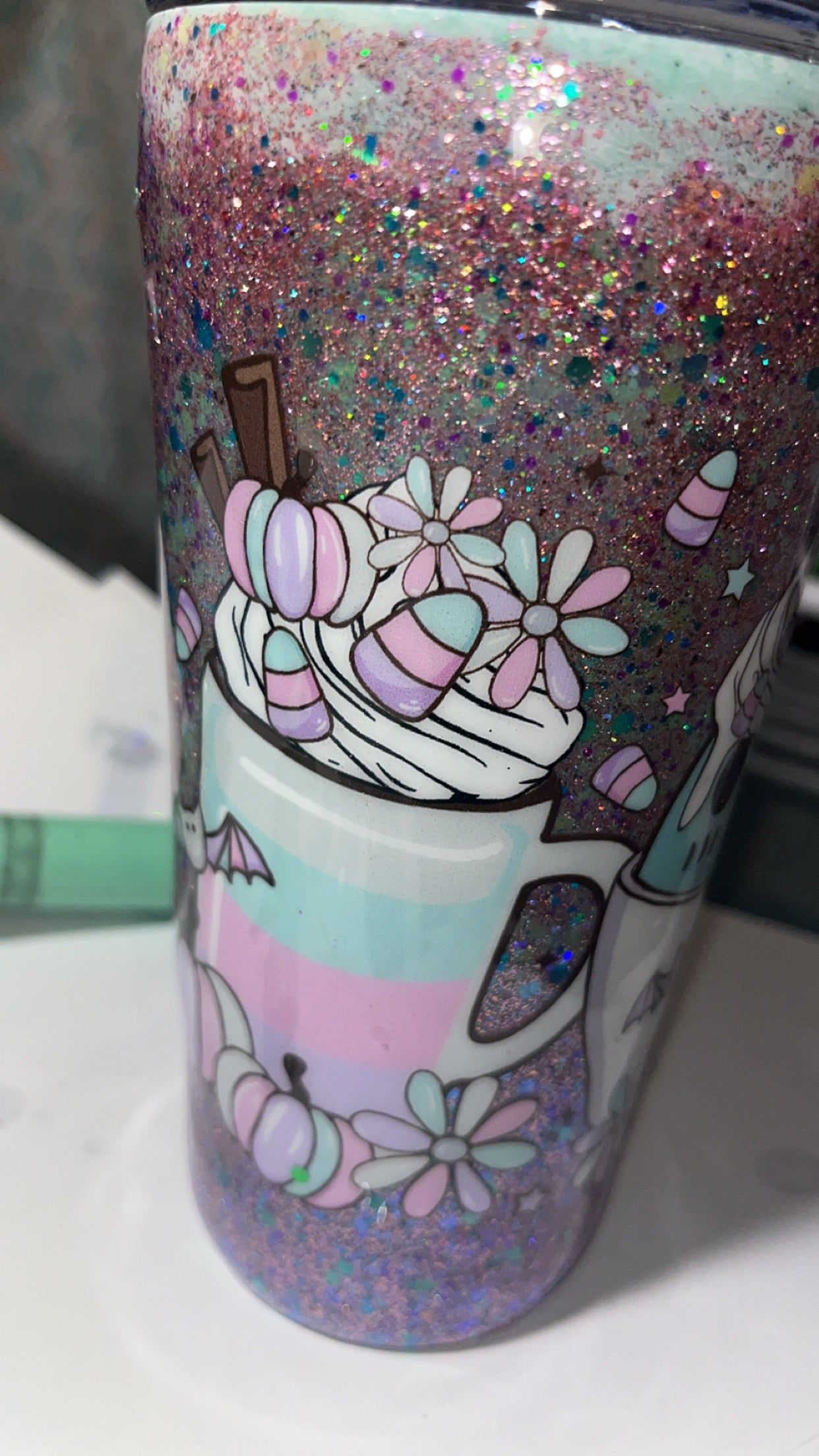 pastel coffee tumbler ￼