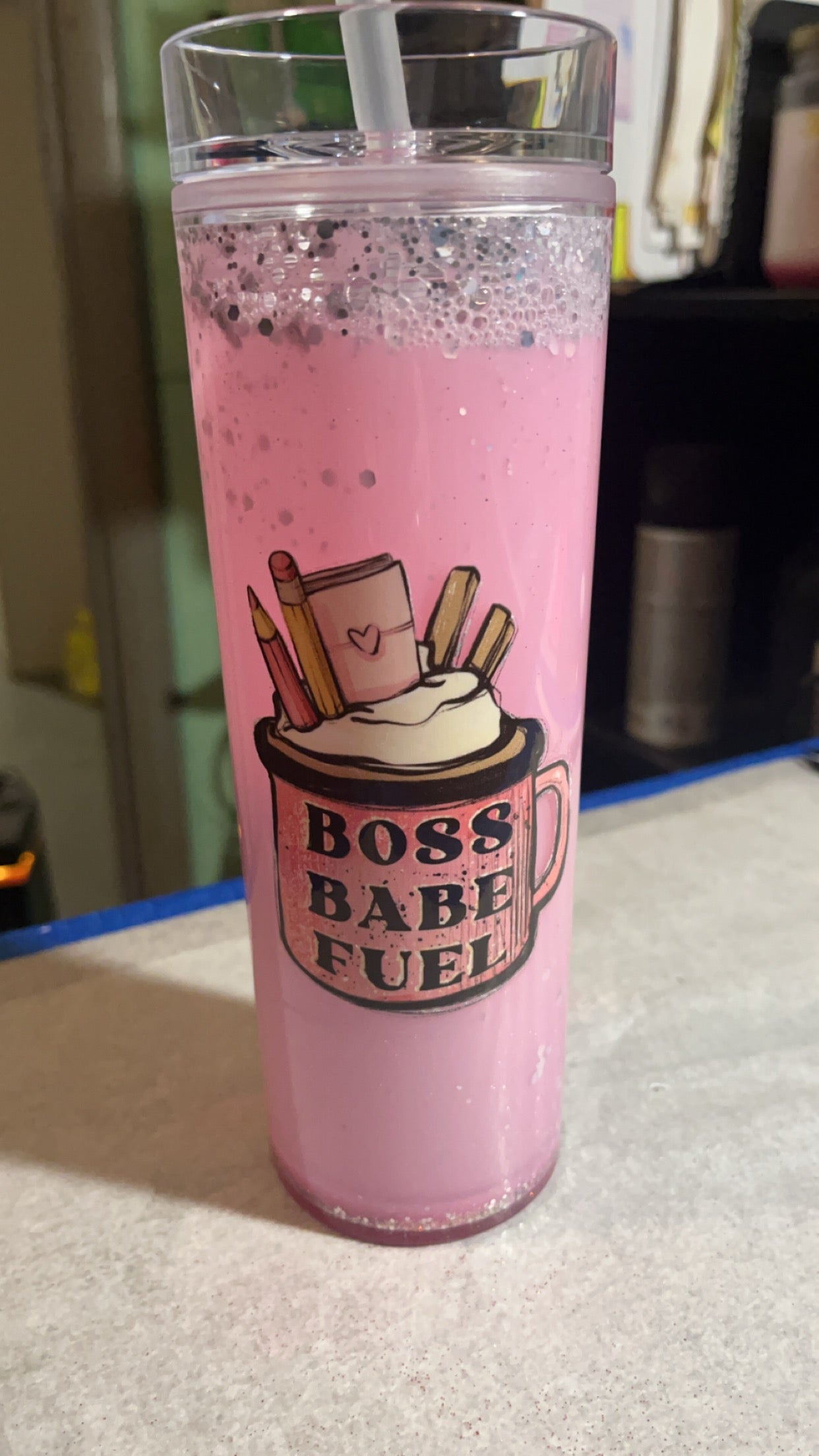 Boss Babe Fuel Snow-globe Tumbler Collection