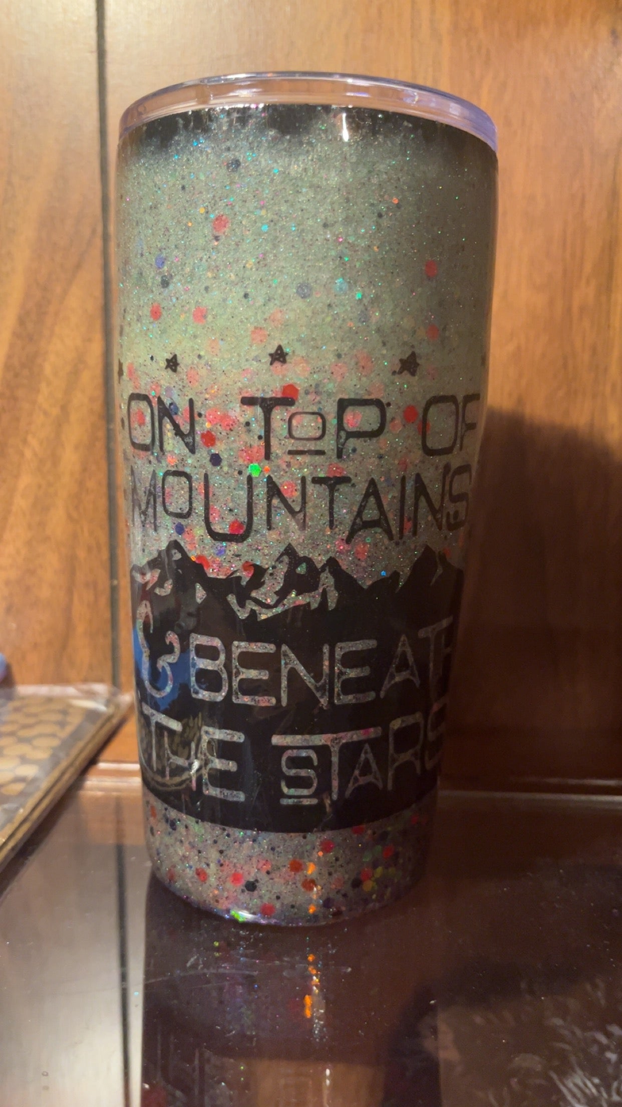 On top of mountains, and beneath the stars 20oz