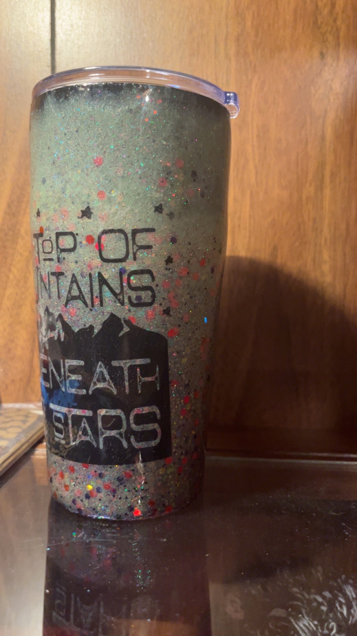 On top of mountains, and beneath the stars 20oz