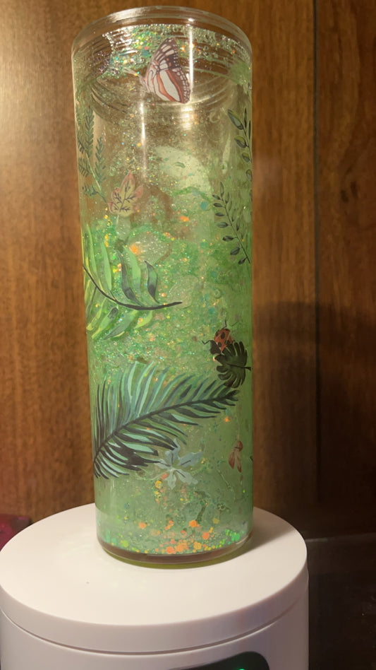 Leaves and bugs 16 oz Snowglobe Cup