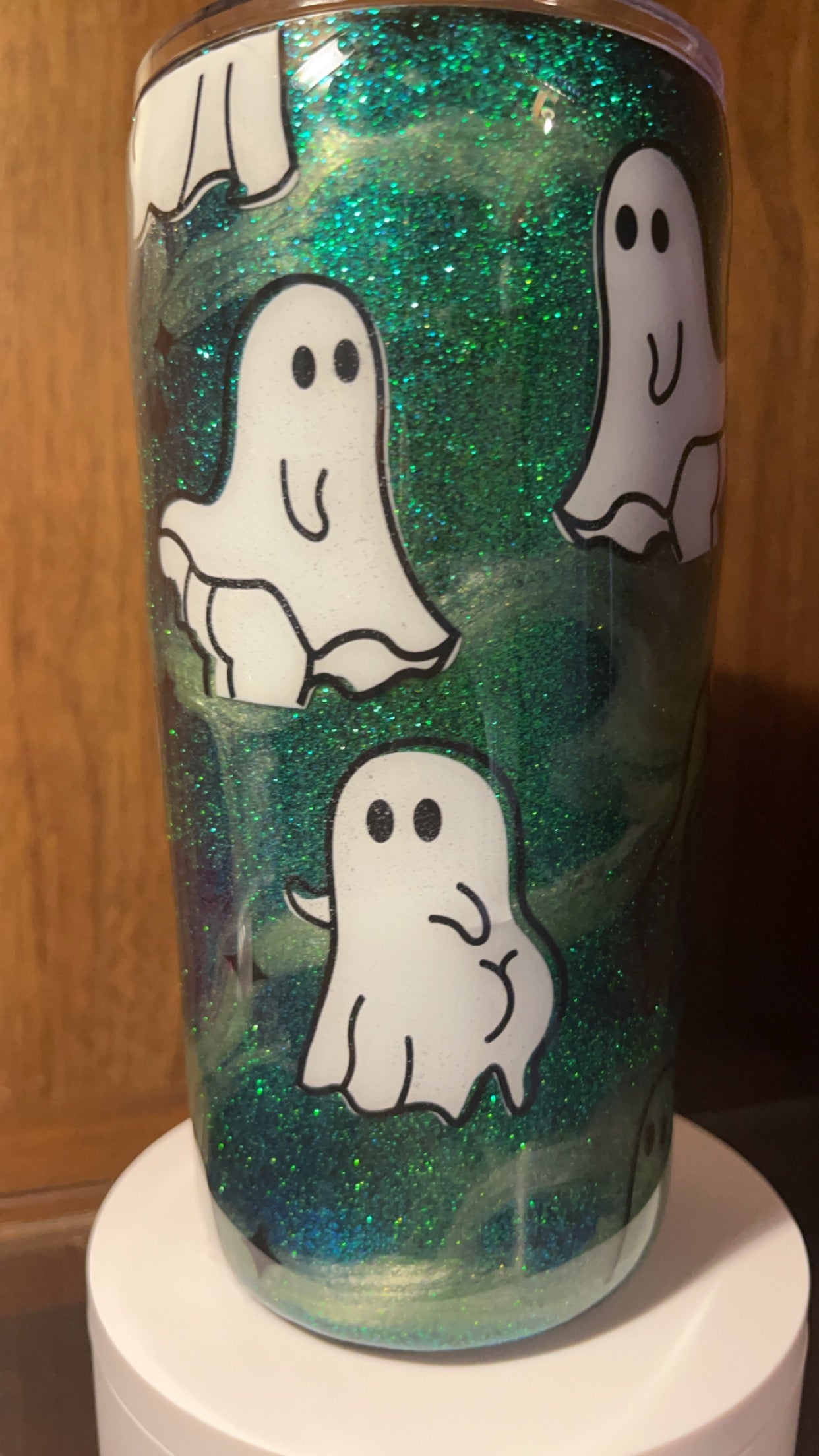 Ghost booty- 20oz handmade Tumbler